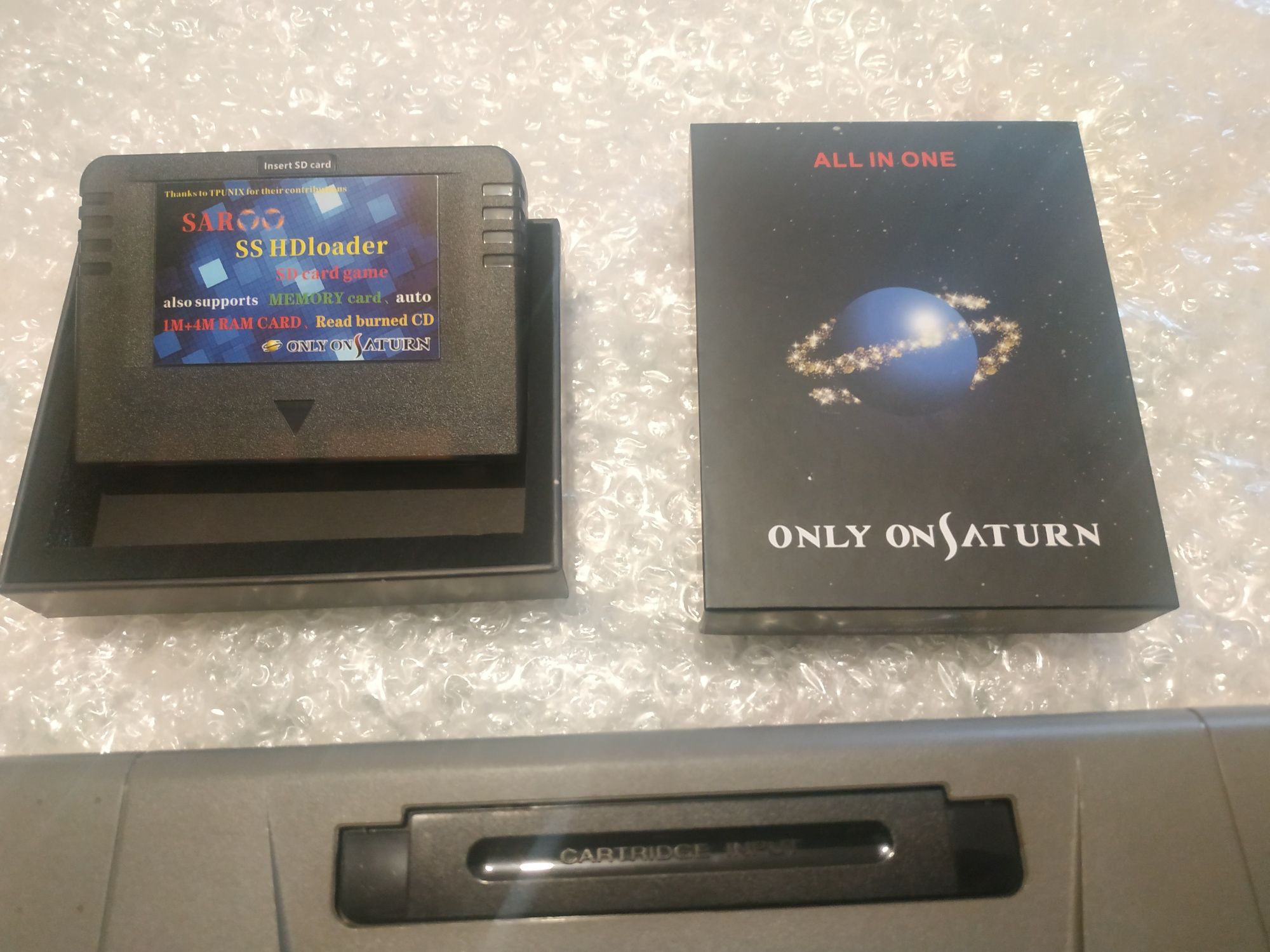 Sega Saturn Cartucho SAROO Desbloqueada