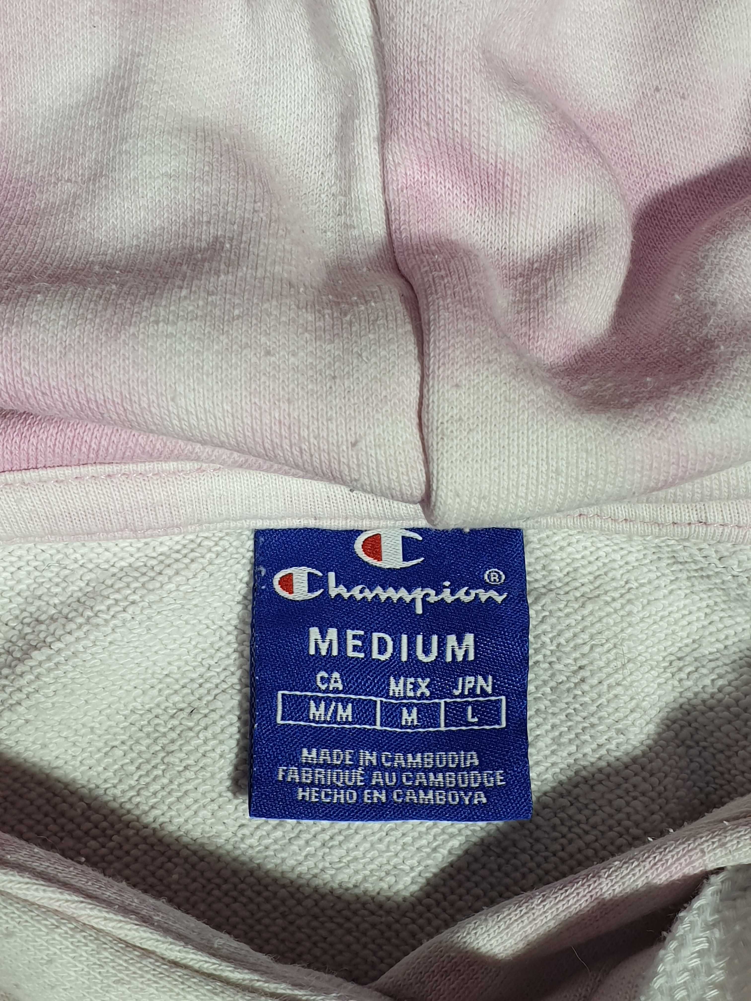 Bluza z kapturem Champion wzór tie dye