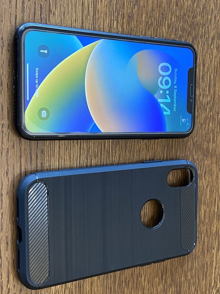 Apple iPhone Xr 64GB Space Gray, nowa bateria 100%