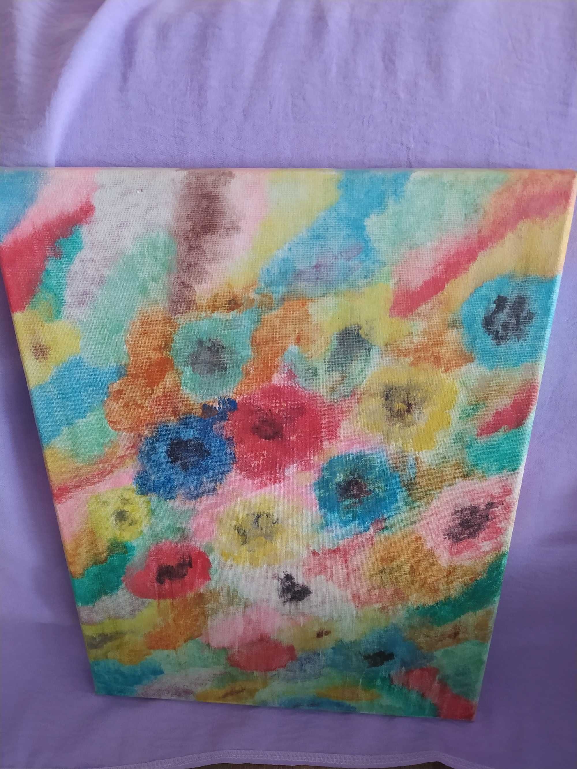 Obraz ręcznie malowany akwarela 40 x 30 cm