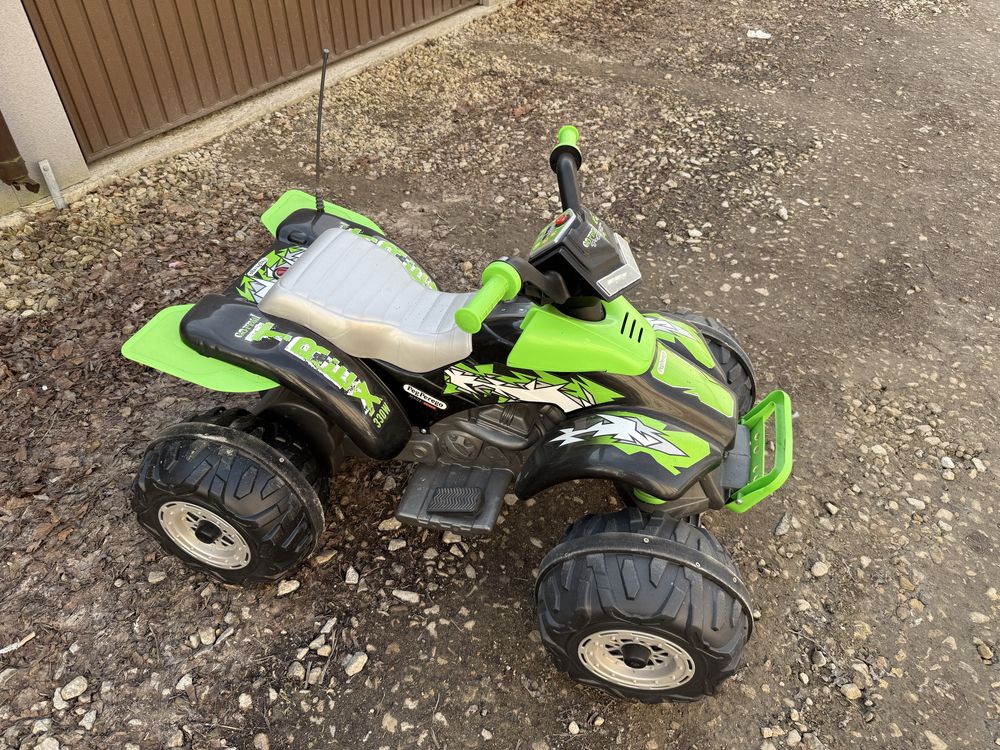 Peg Perego corral t-rex 330w włoski quad auto na akumulator