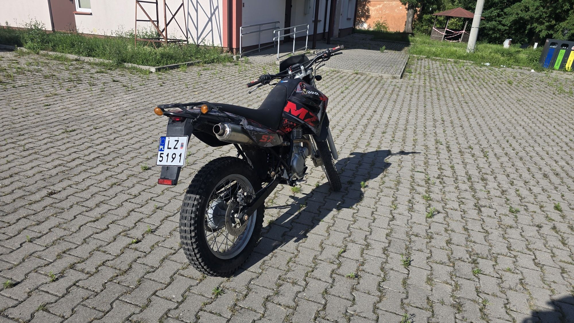 MZ 125 SX kat B motocykl