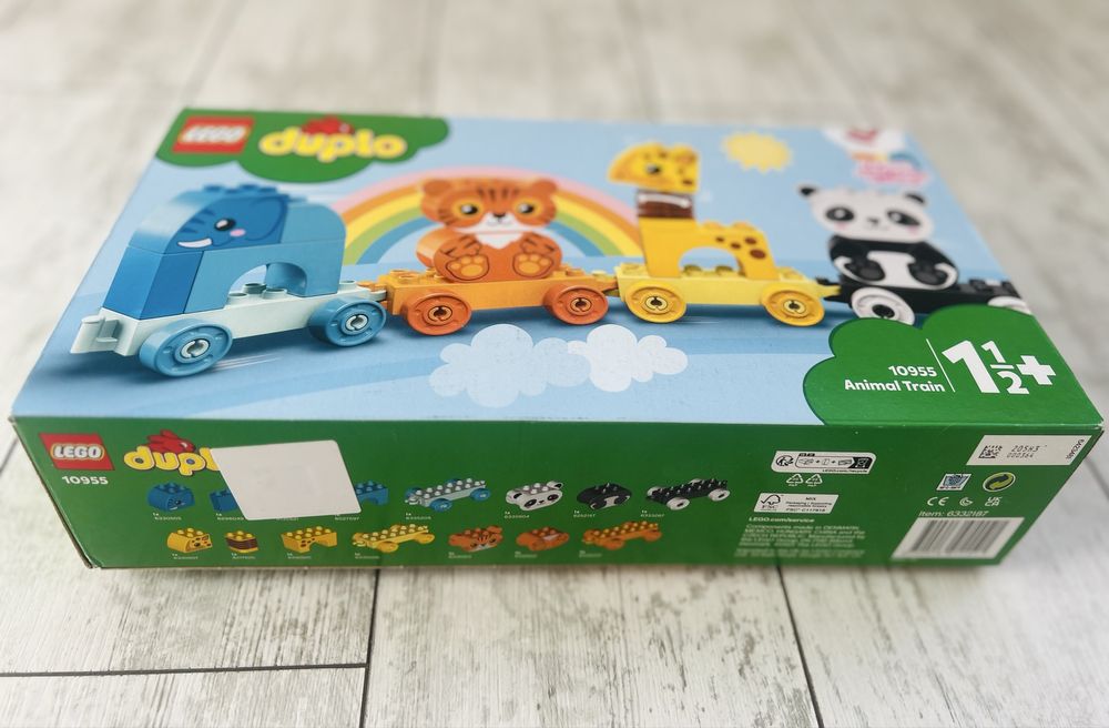 Конструктор LEGO Duplo Потяг з тваринами