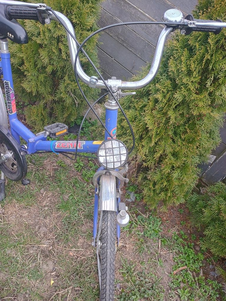 Rower Romet zenit PRL garażowany składak retro stan bdb- przerzutki