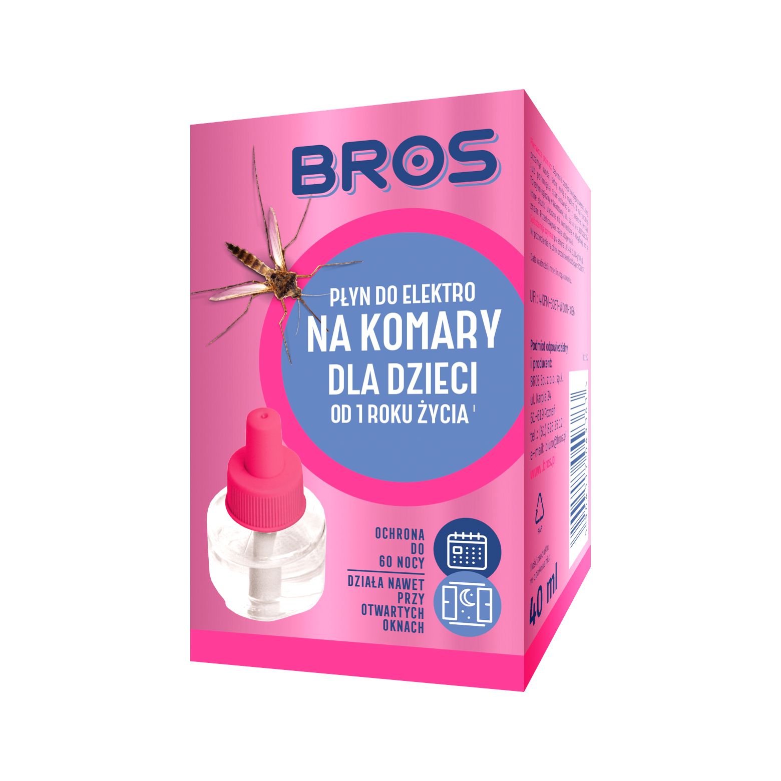 Płyn do elektro Bros na komary dla dzieci (454)