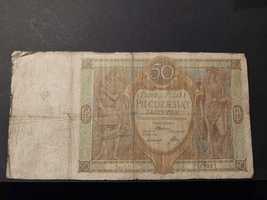 50 zł z 1929 roku ser.CD.