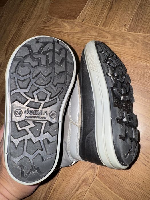 Чоботи зимові на хлопчика, 24-25 розмір. Demar дутіки