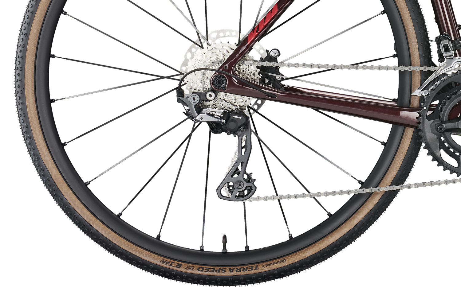 Rower Gravel KTM X-Strada Elite M/55 Czerwień (Chrome Red)
