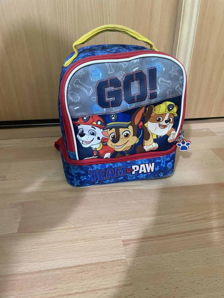 Mochila lancheira Patrulha Pata