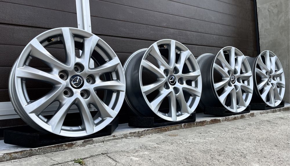4x felgi aluminiowe 5x114,3 r16 et50 6,5J Alufelgi Oryginał Mazda