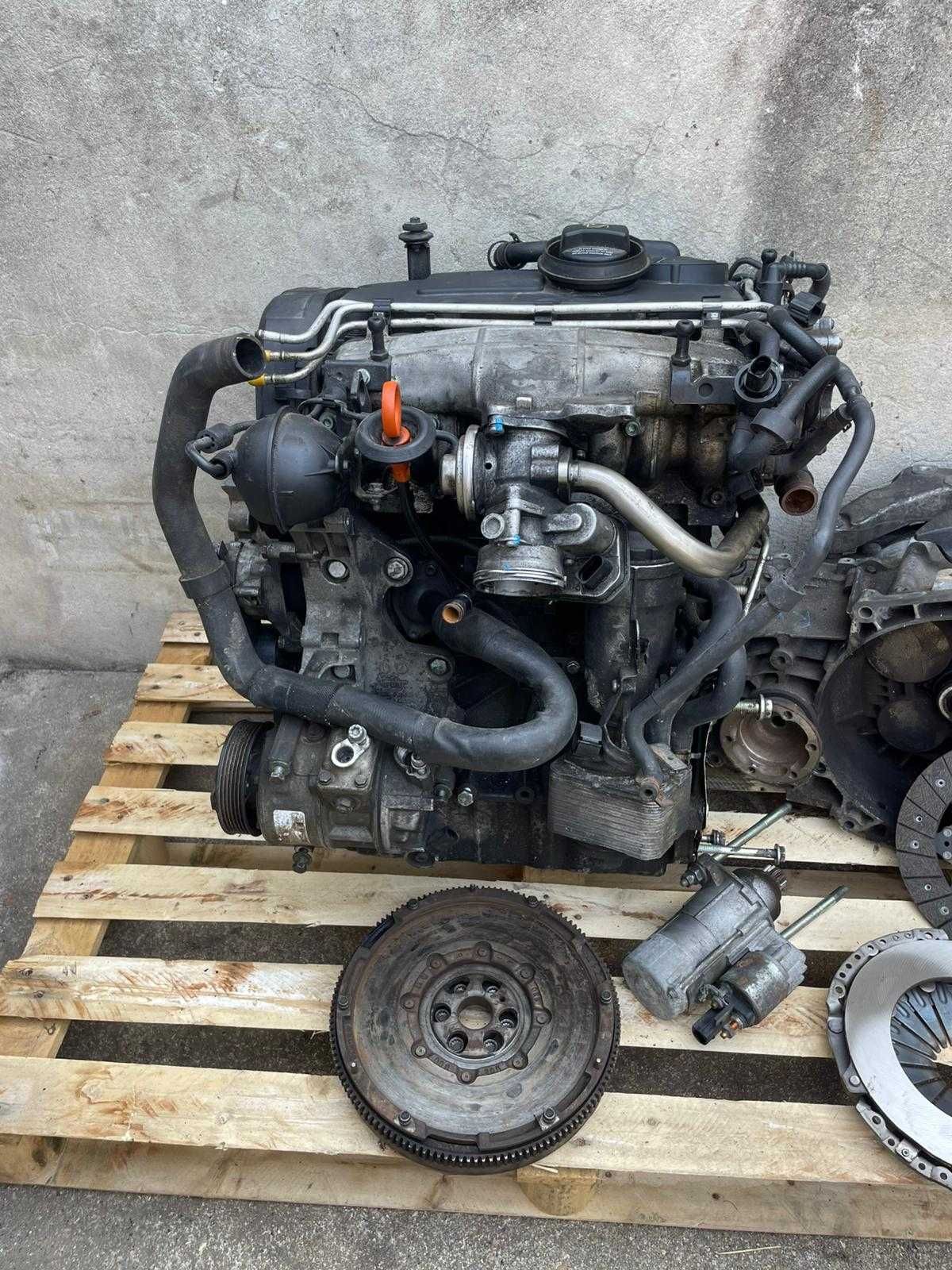 Motor 2.0 Tdi 140cv (BKD) Caixa de Velocidades e Centralina