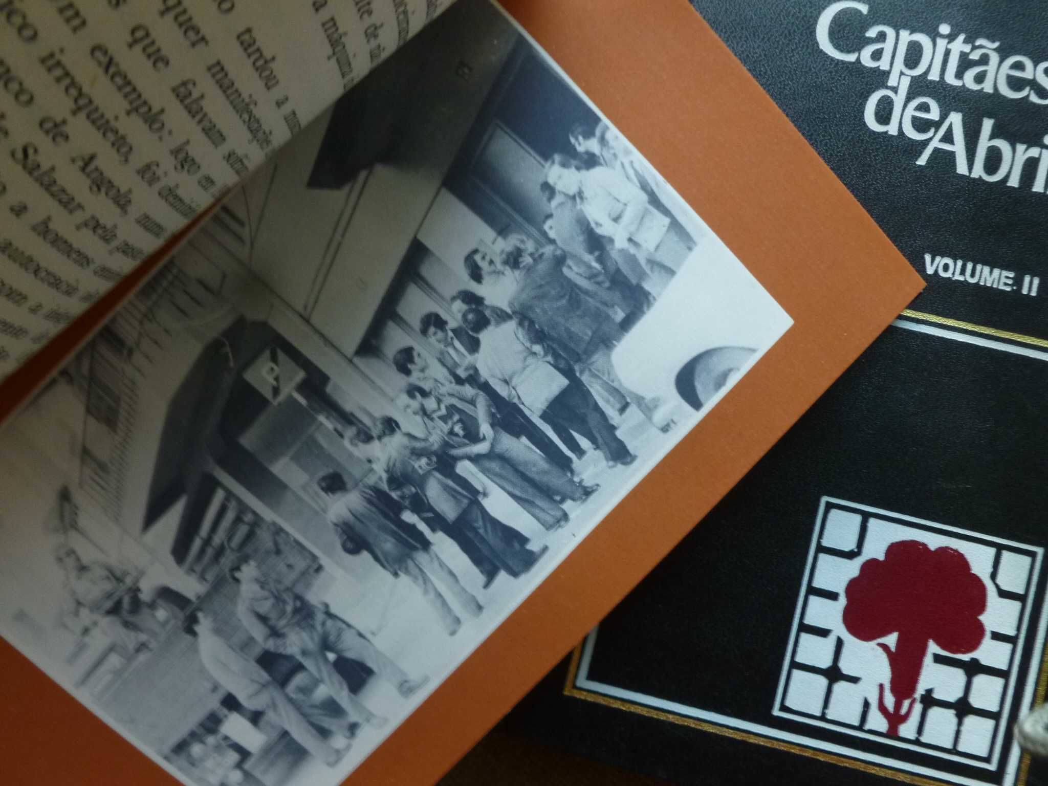 25 de Abril - livro: Capitães de Abril - volume I + volume II