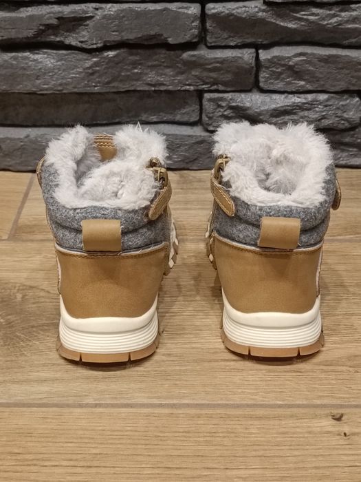 Buty zimowe chłopięce ocieplane, kozaki Cool Club rozmiar 27