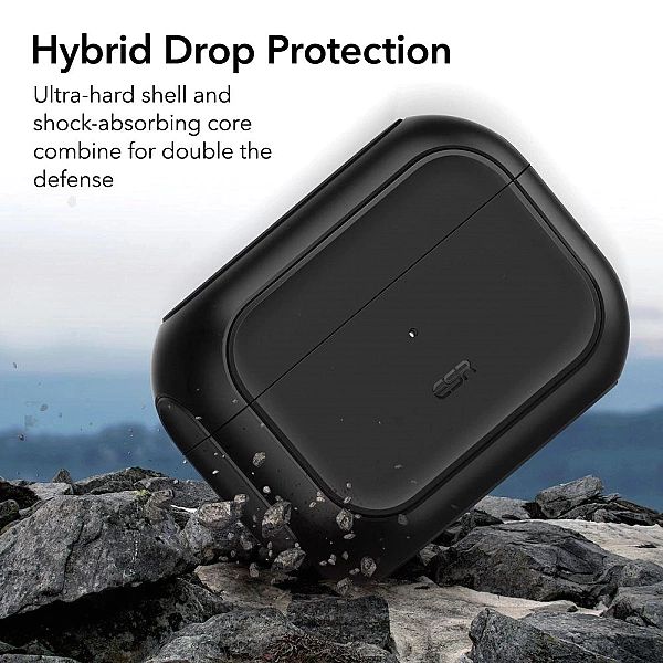 ESR Orbit Halolock z MagSafe na Apple AirPods Pro 1 / 2 - czarne