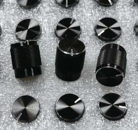 Knobs para potenciómetro em alumínio