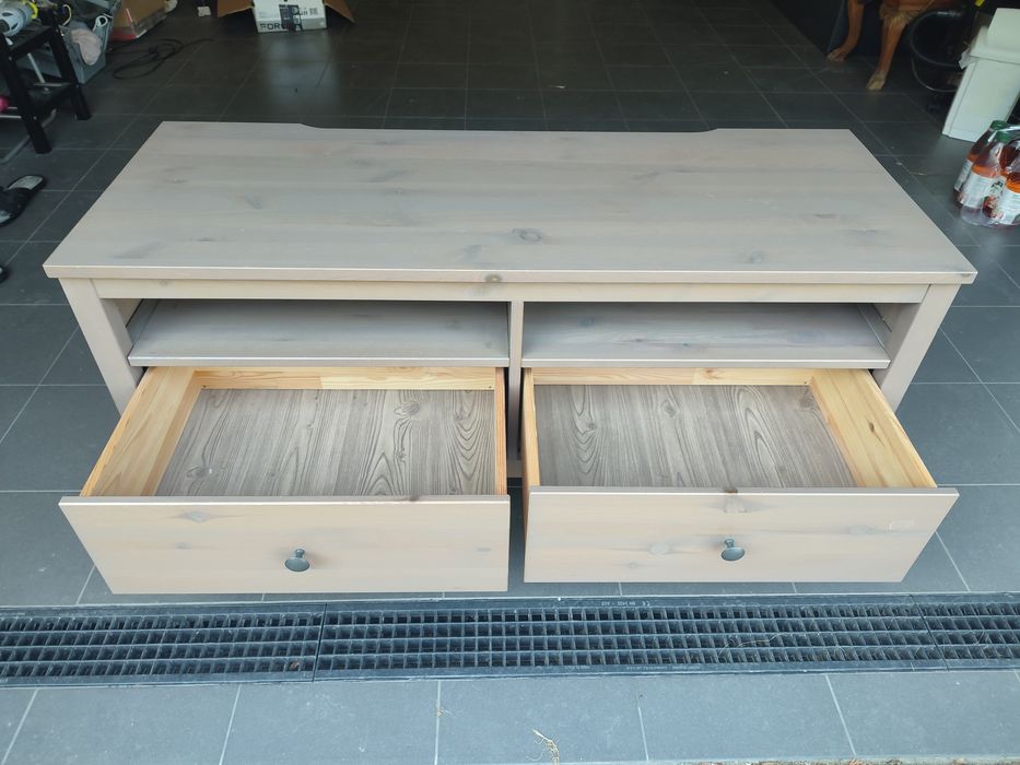 Szafka pod tv Ikea hemnes szarobrązowa