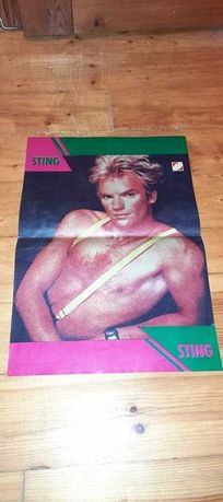 Sting plakat muzyka