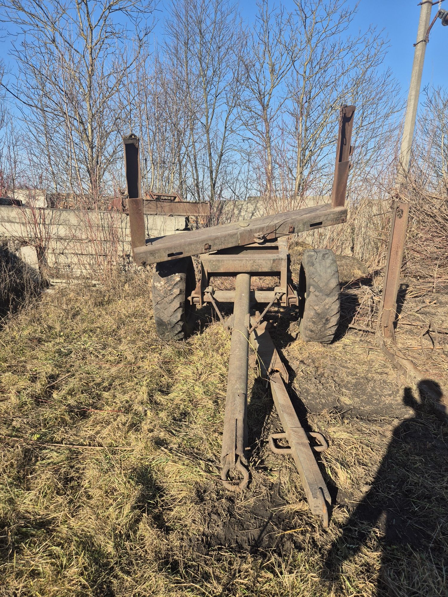 Причіп. Лісовоз.