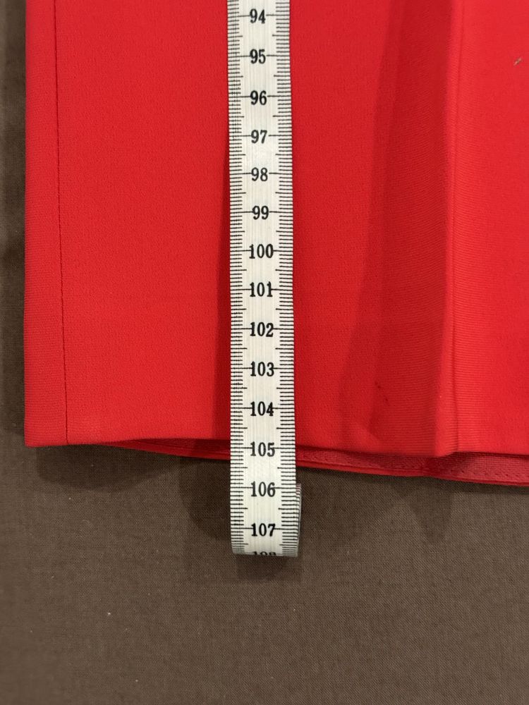 Calças sociais Moschino vermelhas
