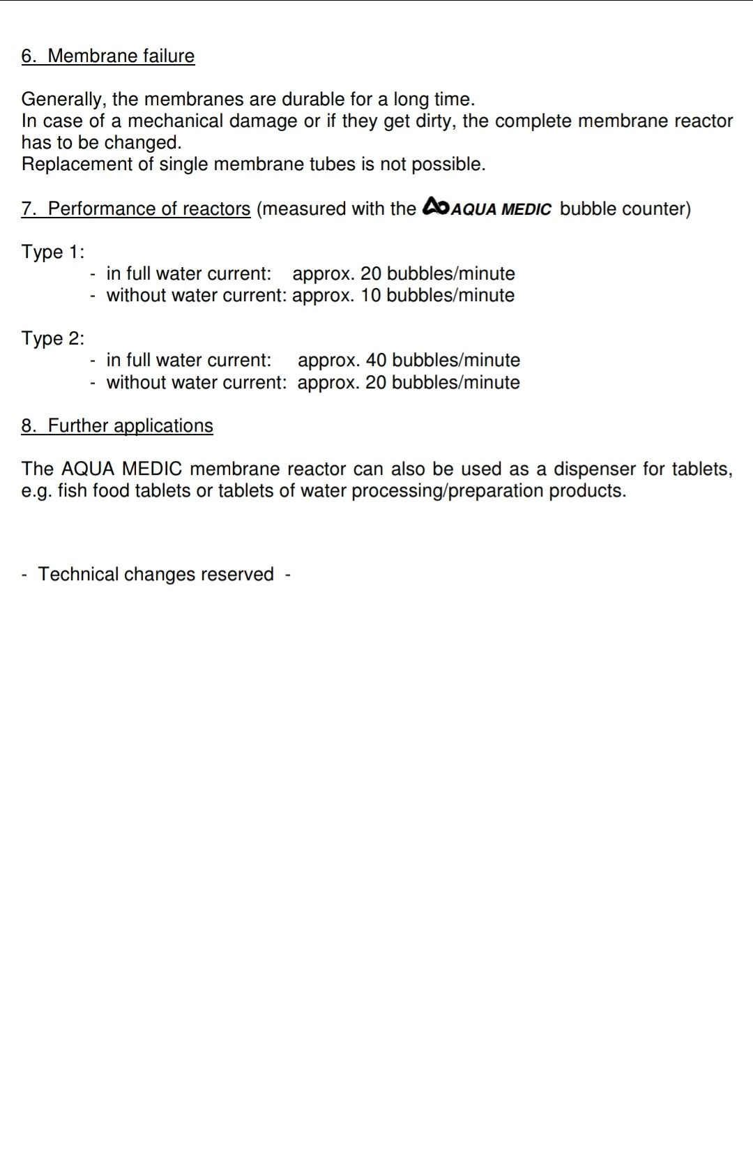 Reator CO2 aqua medic 400