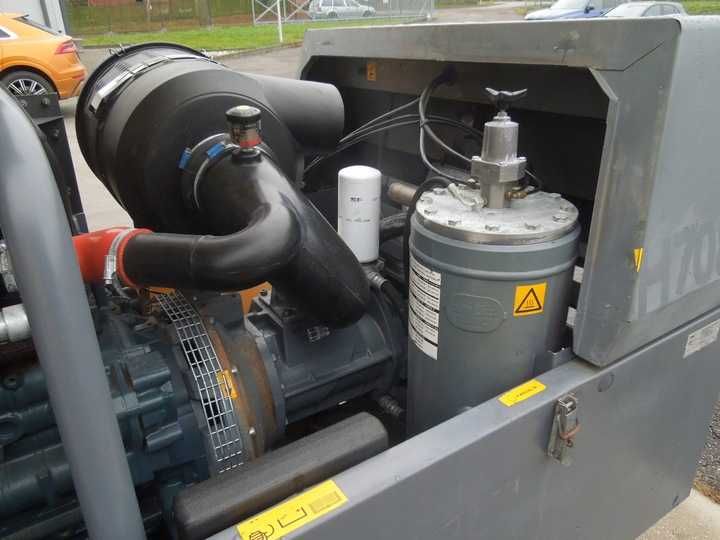 Sprężarka / Kompresor Atlas Copco XAS137  po serwisie
