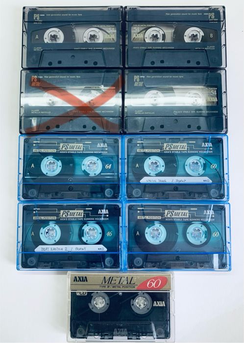 Аудіокасети Axia Metal