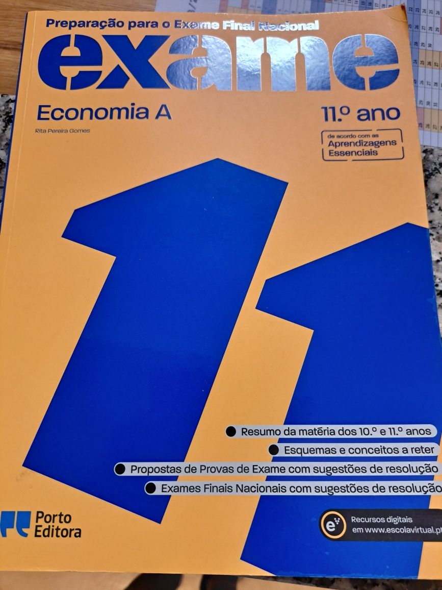 Livro Preparação para o Exame Nacional de Economia A