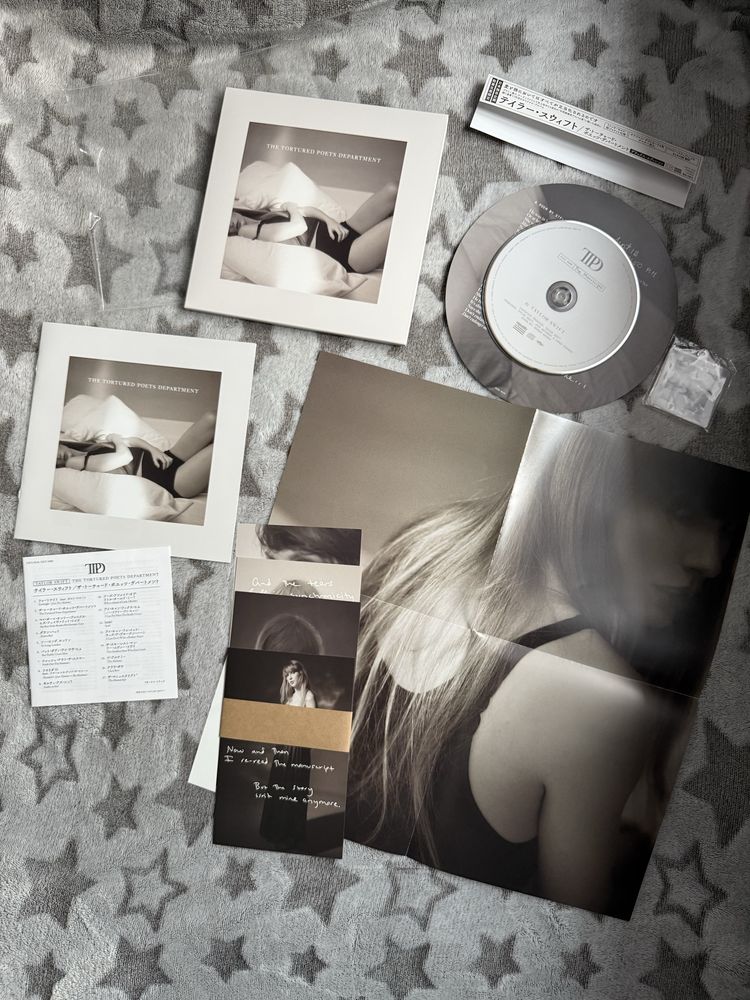 Taylor Swift The Tortured Poets Department Japanese Edition CD
