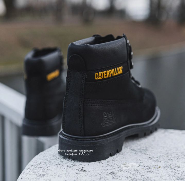 36-45 зимние ботинки CAT Caterpillar Colorado black (NEW IN BOX)