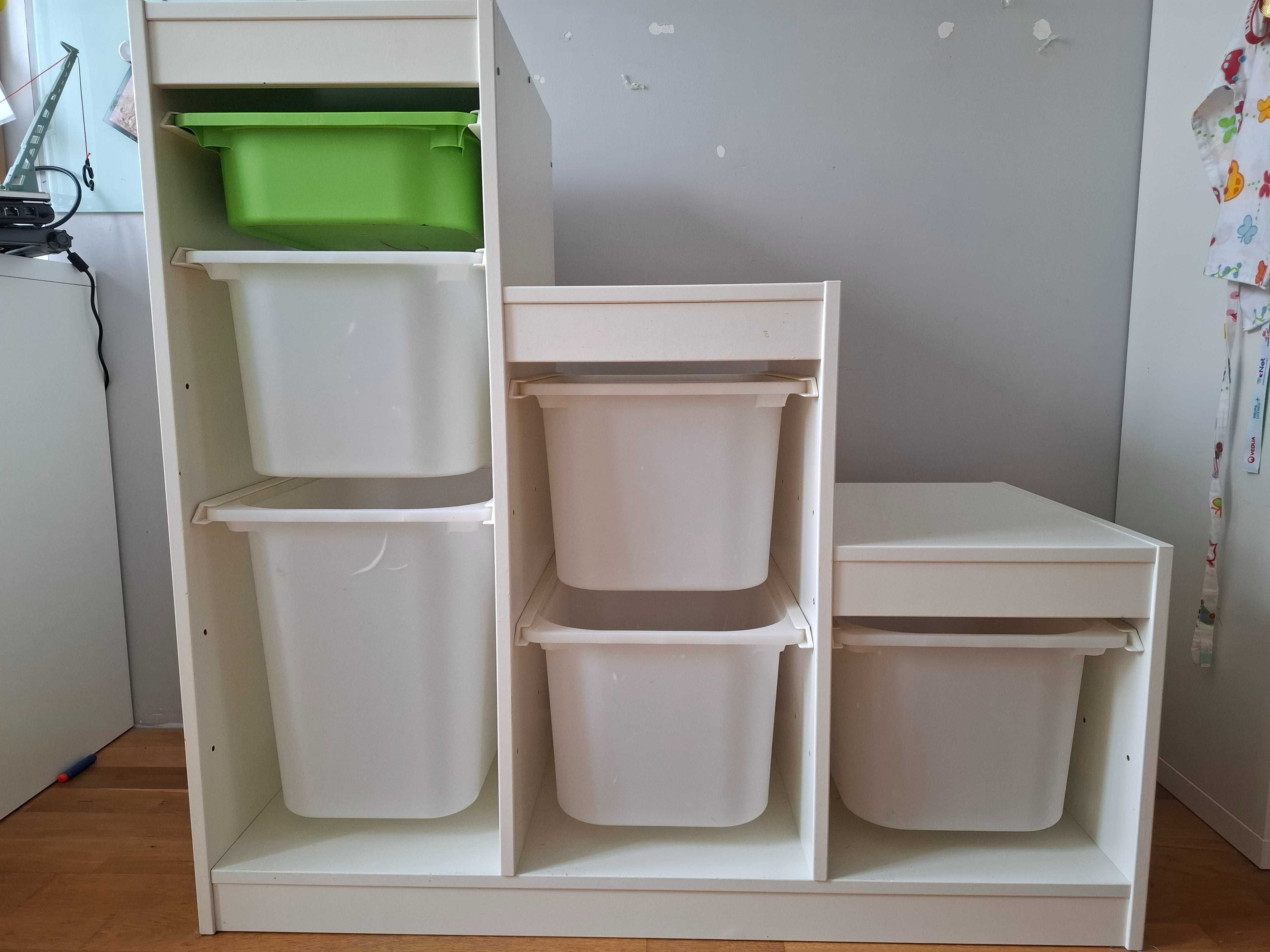 TROFAST regał z pojemnikami IKEA