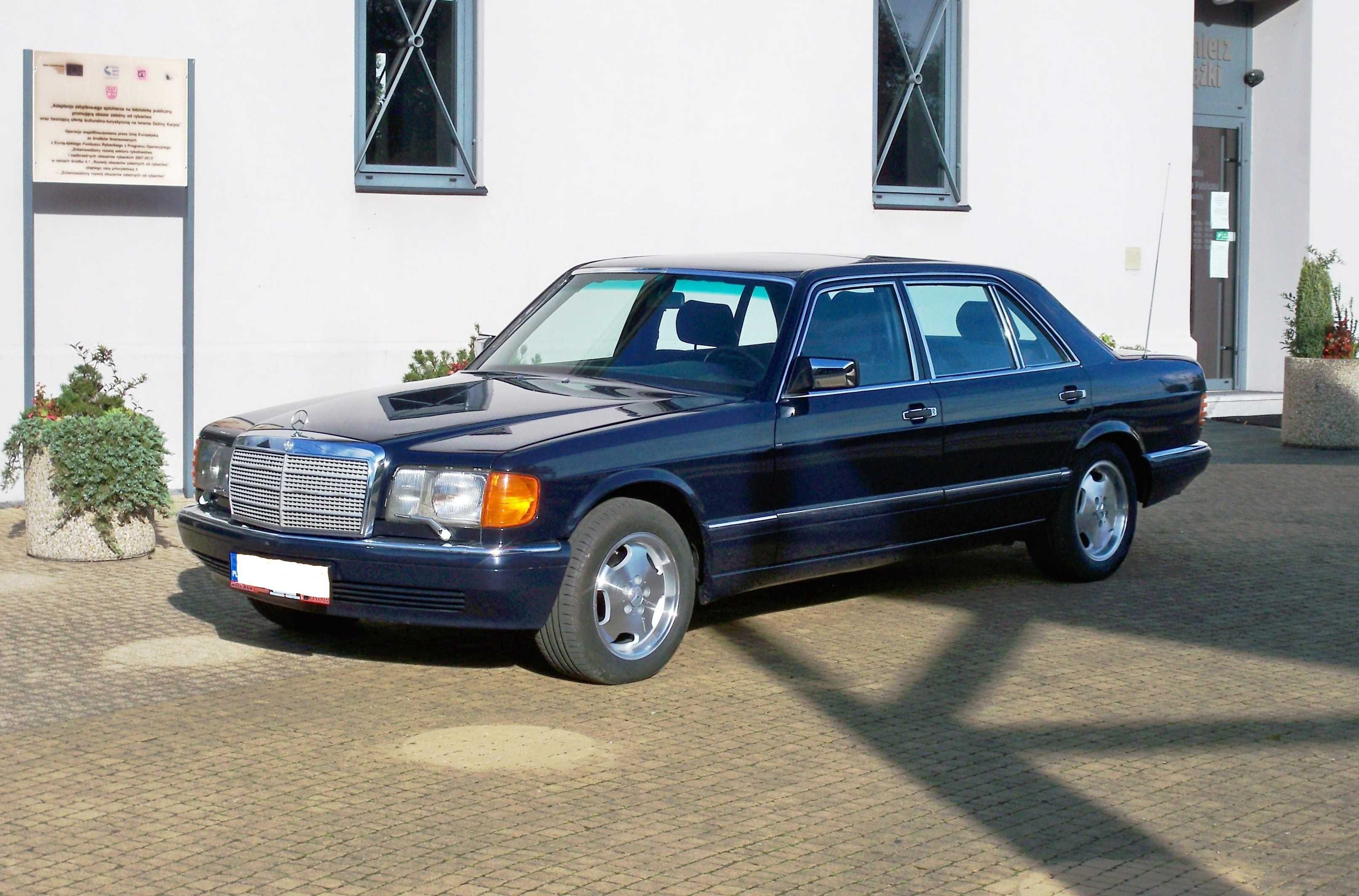 MERCEDESEM S-klasą do ślubu
