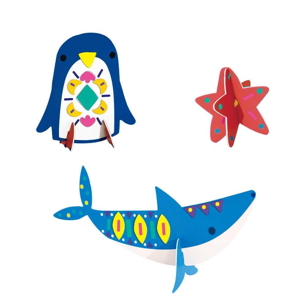Avenir аппликация с наклейками Полярные и морские животные
