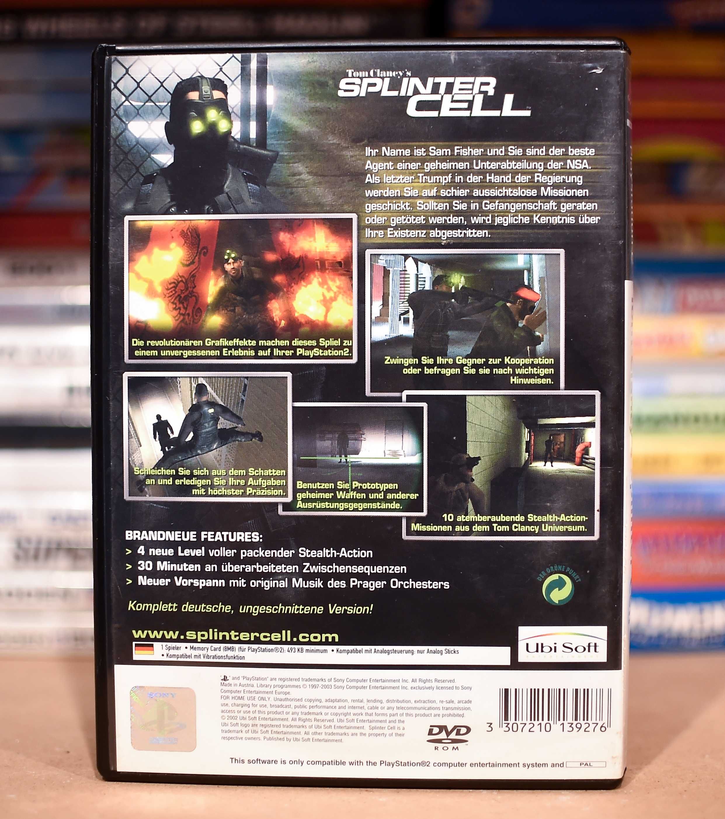 PS2 # Tom Clancy's Splinter Cell