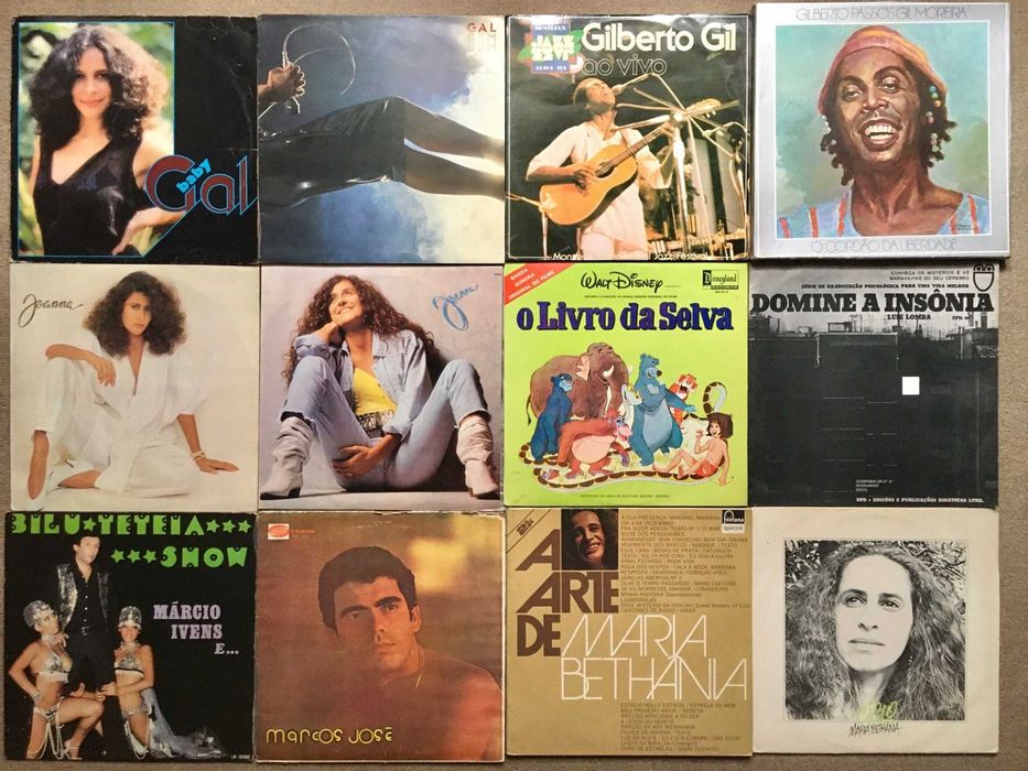 Discos de vinil LP álbuns - música brasileira
