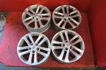 NISSAN JUKE 1 I F15 FELGI ALUMINIOWE 17 7J ET47 5x114.3 1KA2A KOMPLET