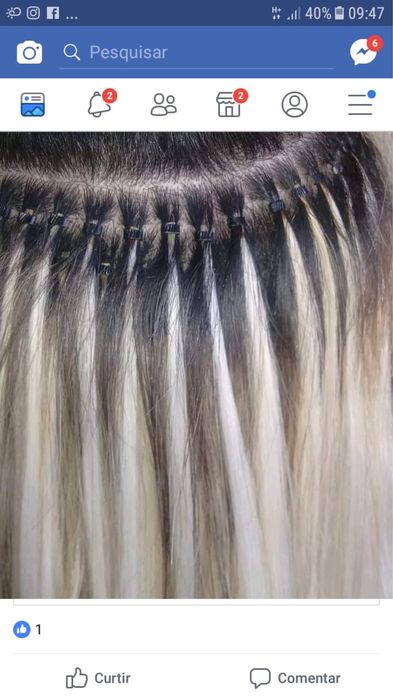Extensoes de cabelo
