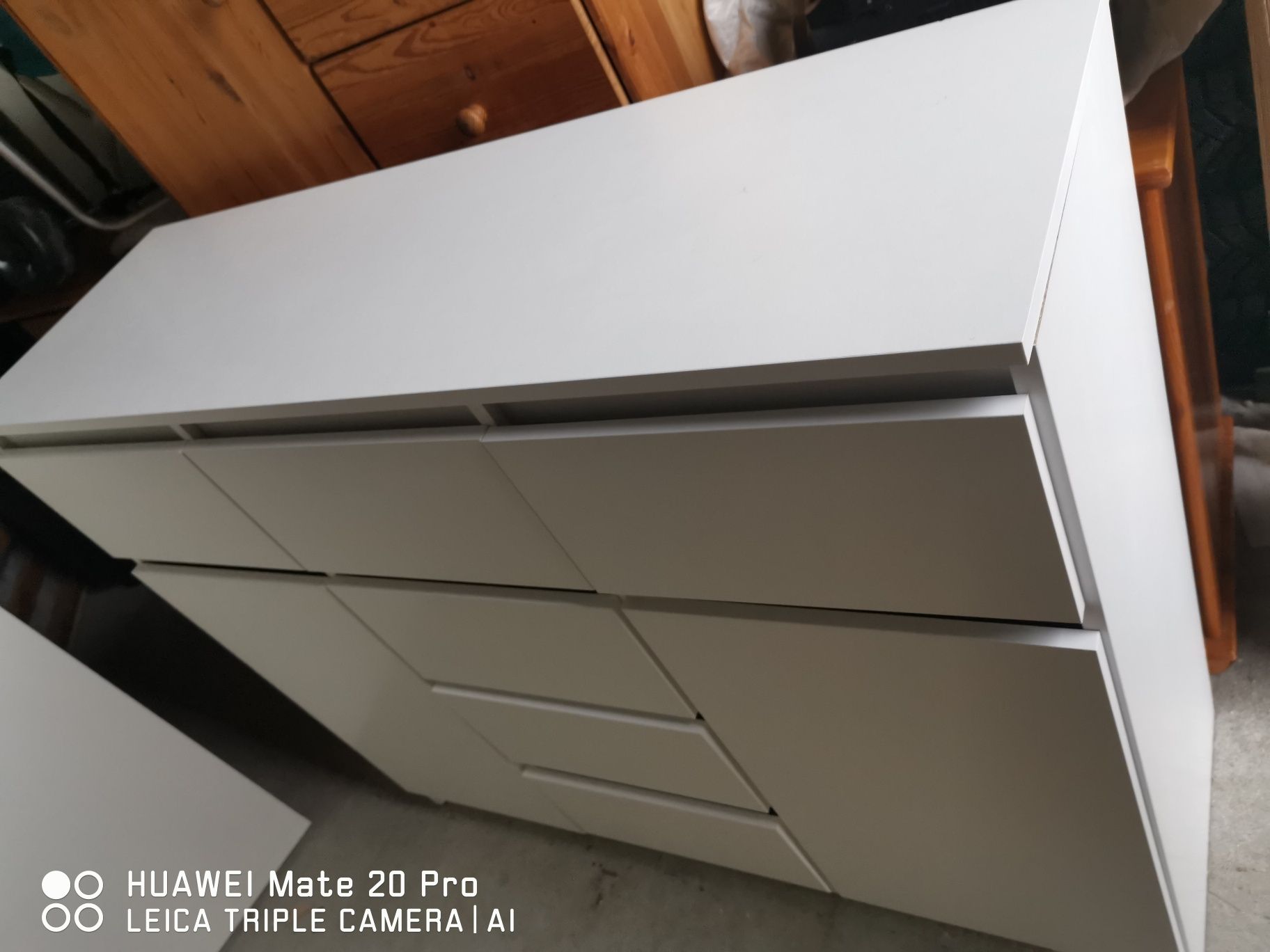 Komoda  ikea biała z szufladami