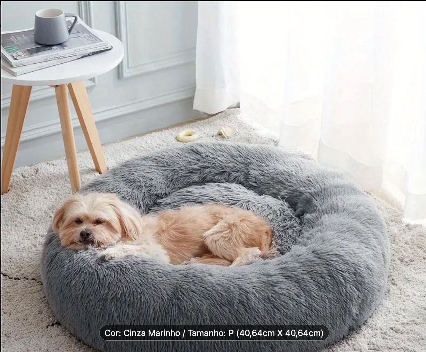 Donut Cuddle ( Cama para cão)