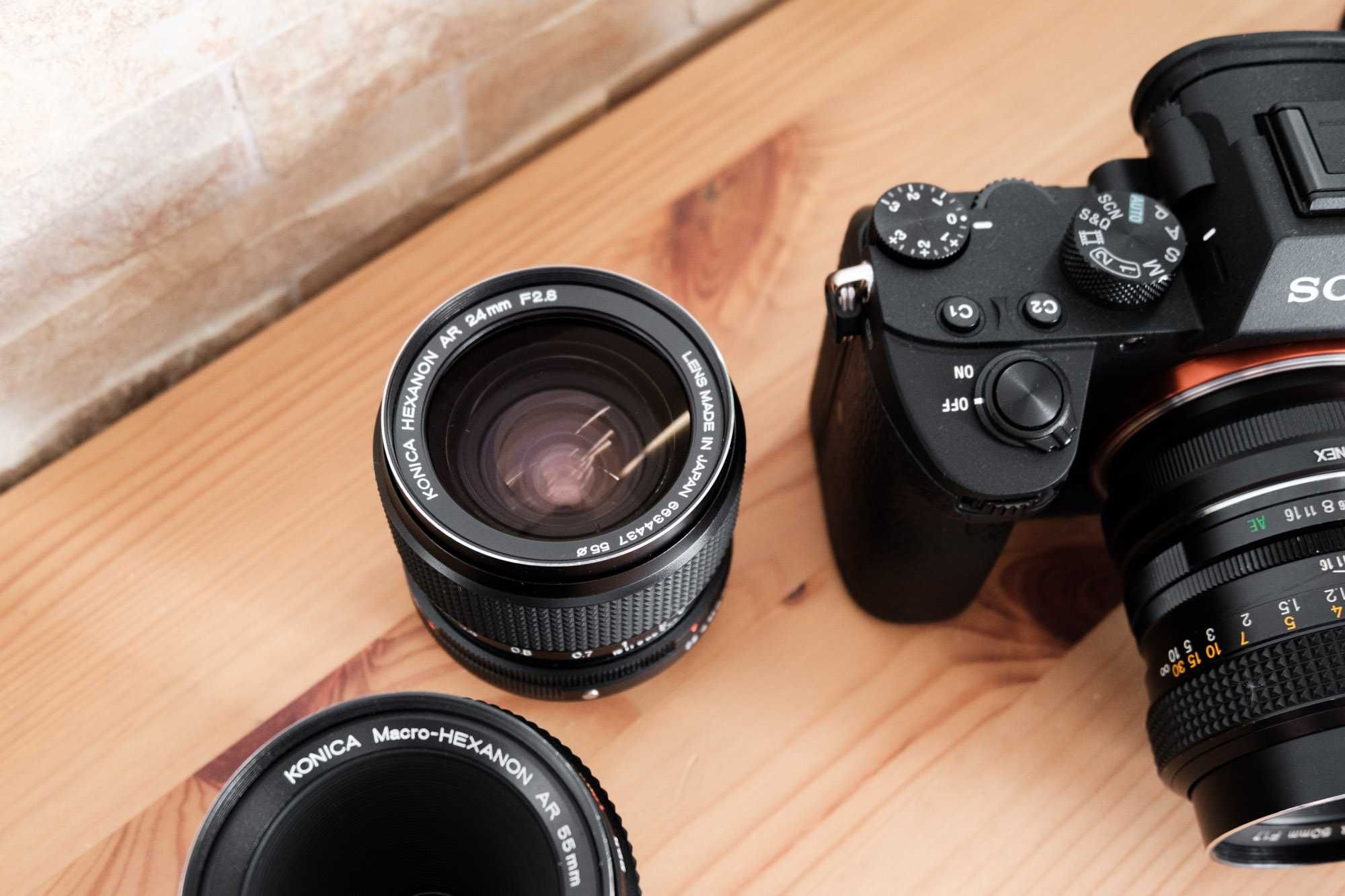 Konica AR 55mm Manual Macro Lens Sony E-Mount / Canon R-Mount