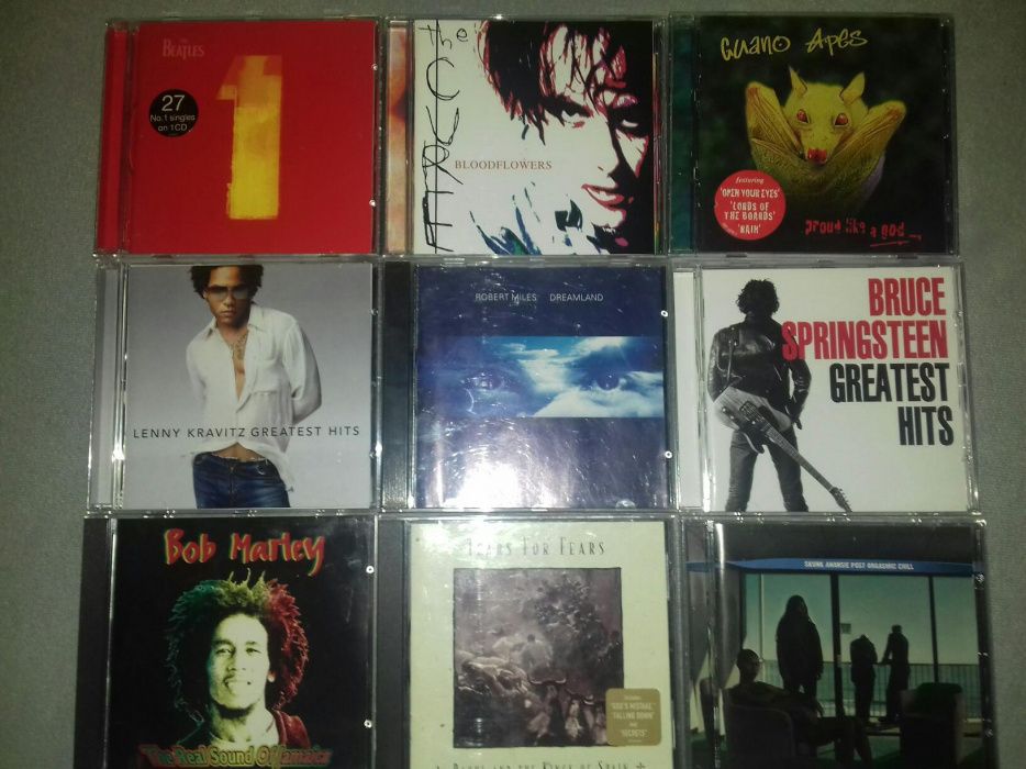 CD de musica tina turner e outras bandas