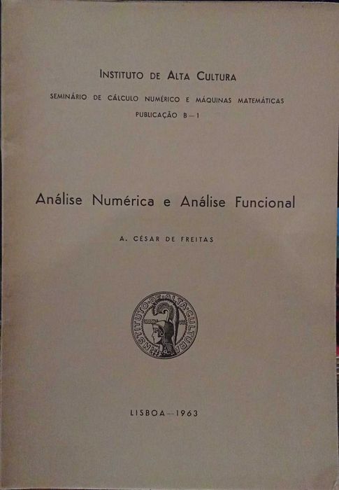Análise Numérica e Análise Funcional - A. César de Freitas