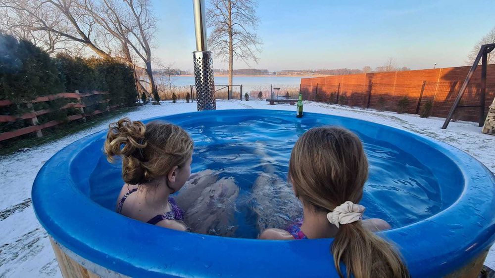 Domek letniskowy 5A, jezioro, mazury, bania, wakacje