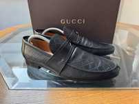 Туфлі Лофери Gucci Hilary Diamante Loafers 245583 обувь туфли ОРИГИНАЛ