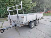 Przyczepka dwuosiowa kiper DMC 2000Kg