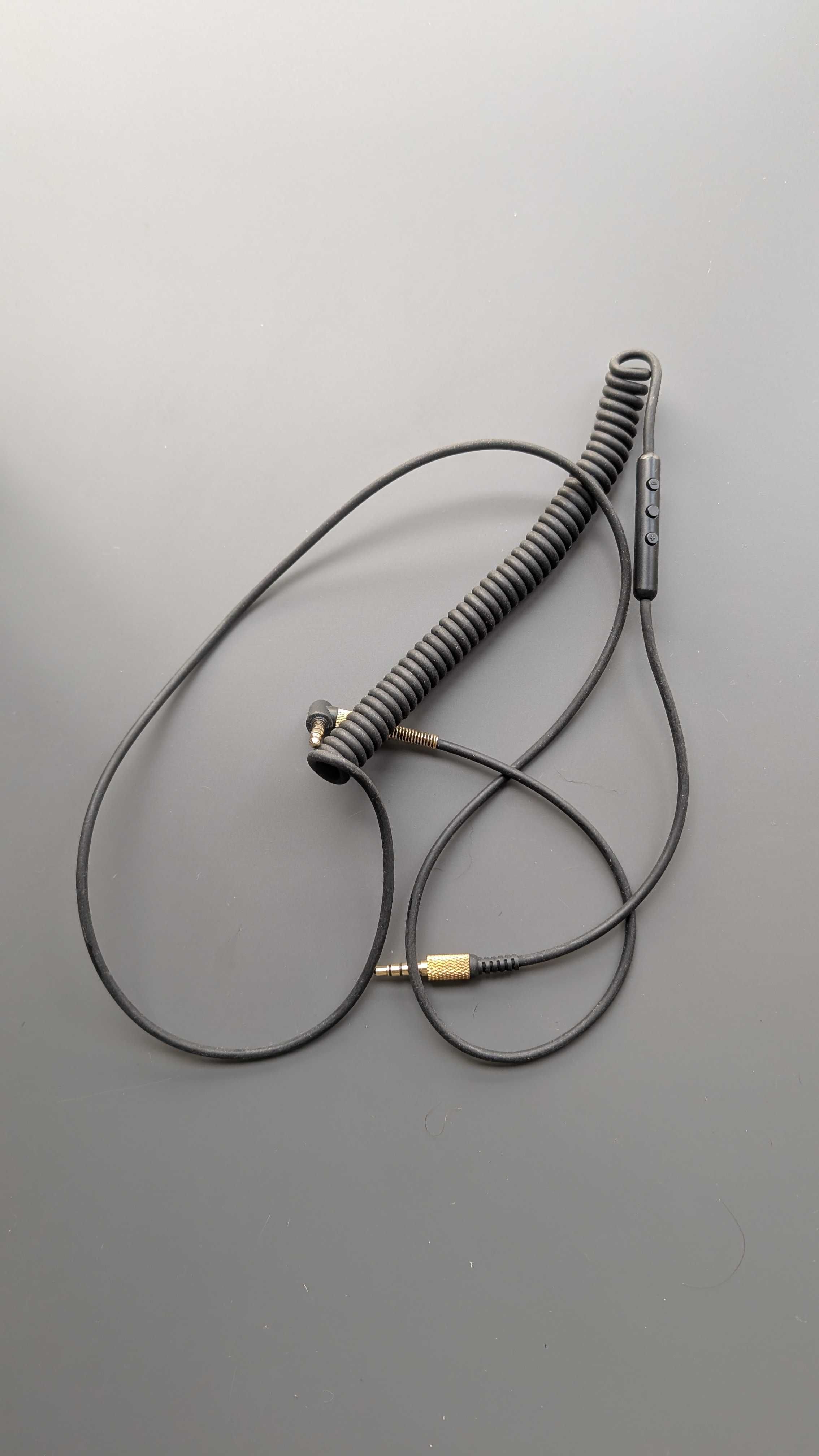Sprężysty kabel audio z pilotem i mikrofonem