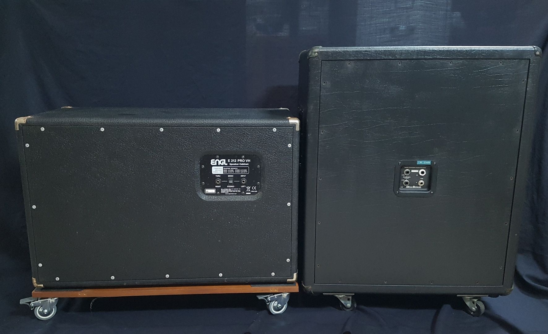 Colunas ENGL e Mesa Boogie