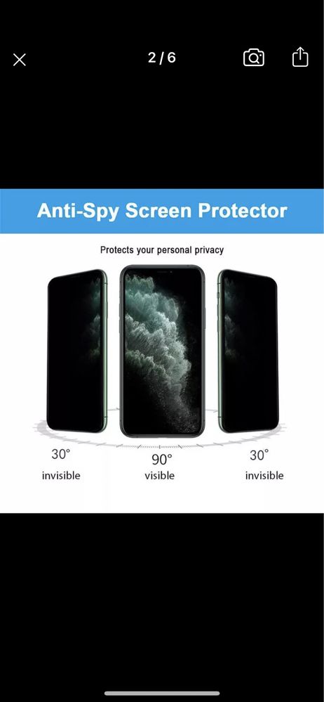 Pelicula Anti - Spy iPhone