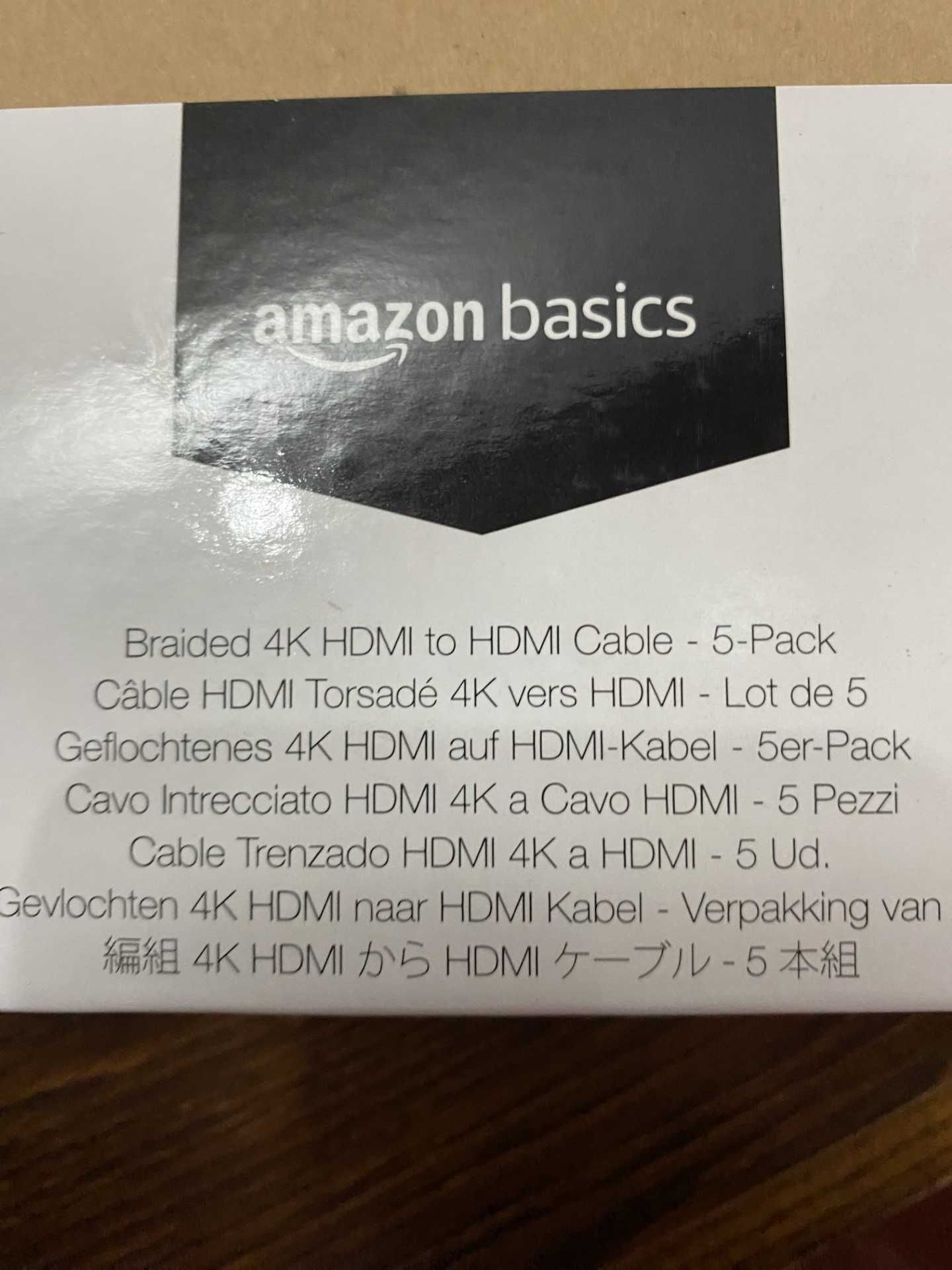 Cabo 4K HDMI -HMDI Pack 5