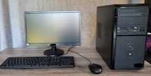 Komputer DELL Win 11 4rdzenie,SSD,Monitor LCD-1150zł.