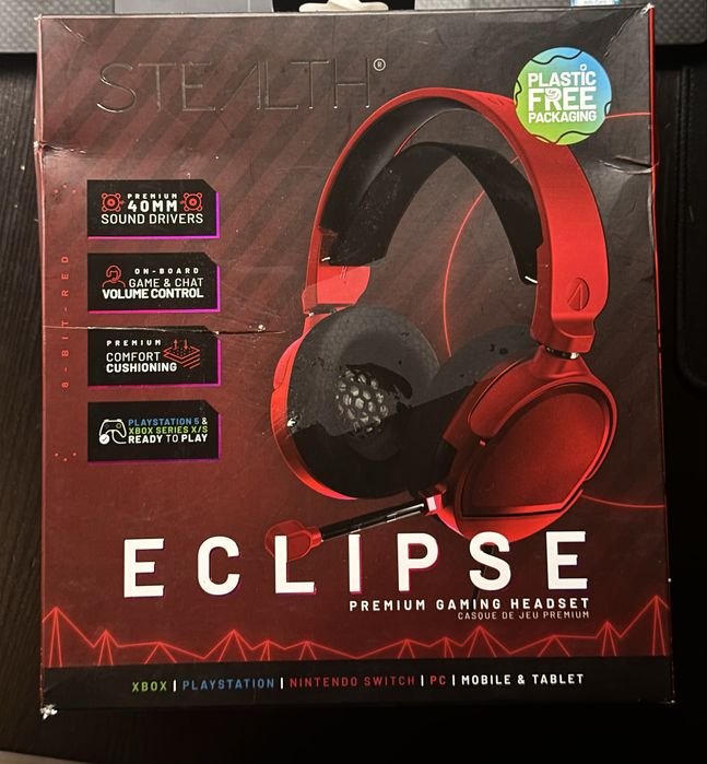 Słuchawki naglównie gamingowe